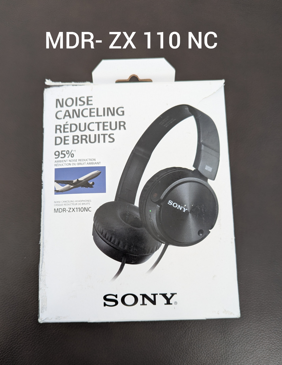 Sony MDR-ZX110NC Noise-Cancelling Headphones