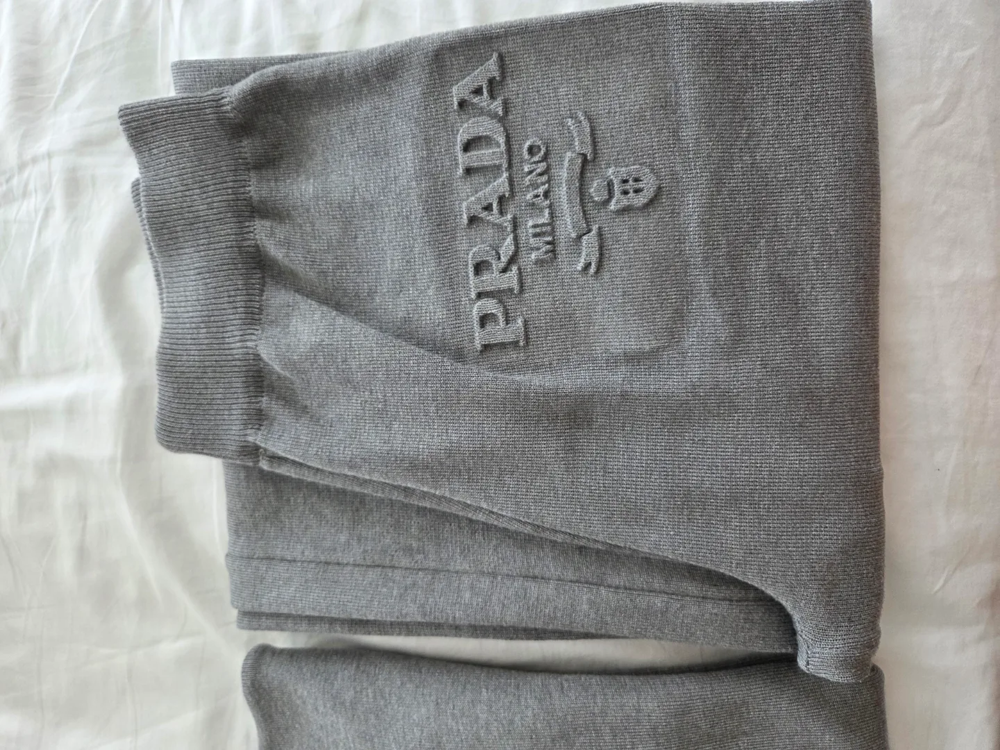 Prada Milano Grey Knit Lounge Set image indicator(2)