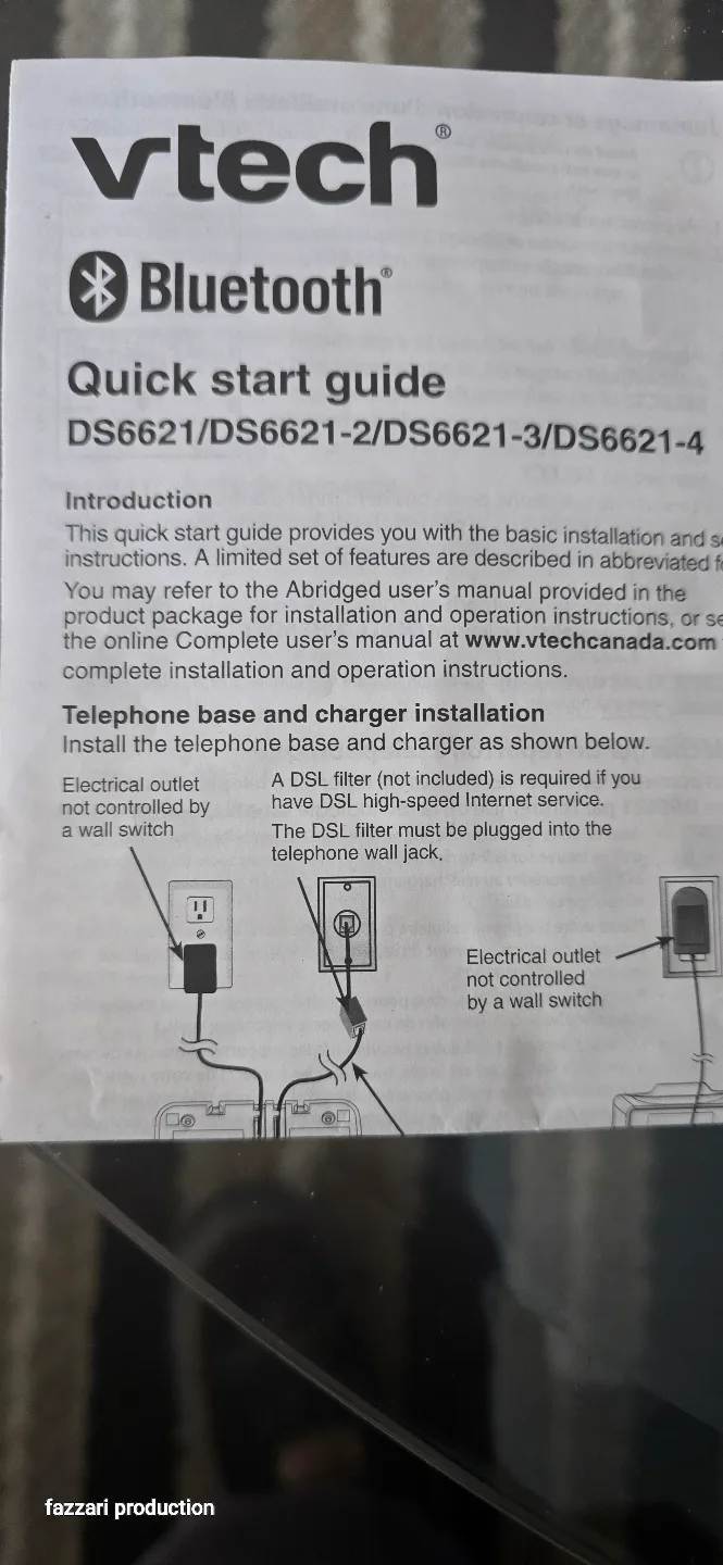 Pair of VTech DS6621 Cordless Phones with Answering Machine image indicator(3)