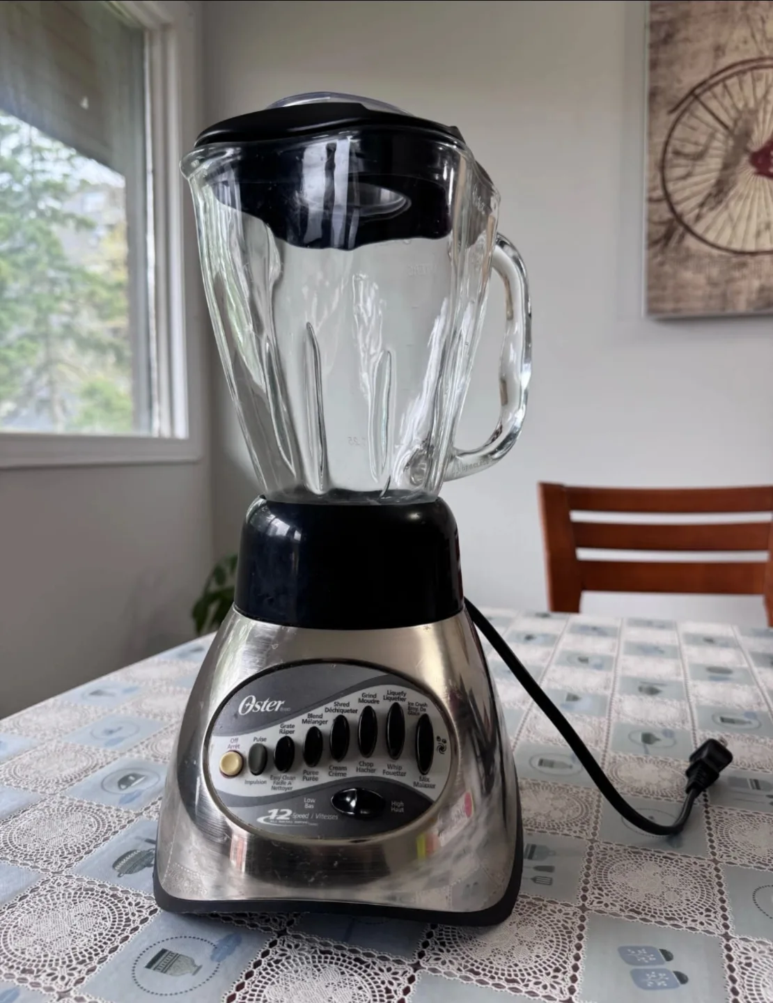 Oster 12-Speed Blender Glass Jar thumbnail
