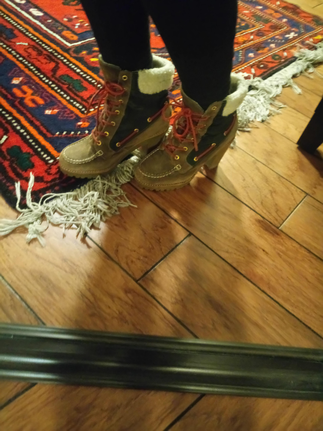 Sperry Top-Sider Boots - Brown Suede, Red Laces, Size 8 - photo 2