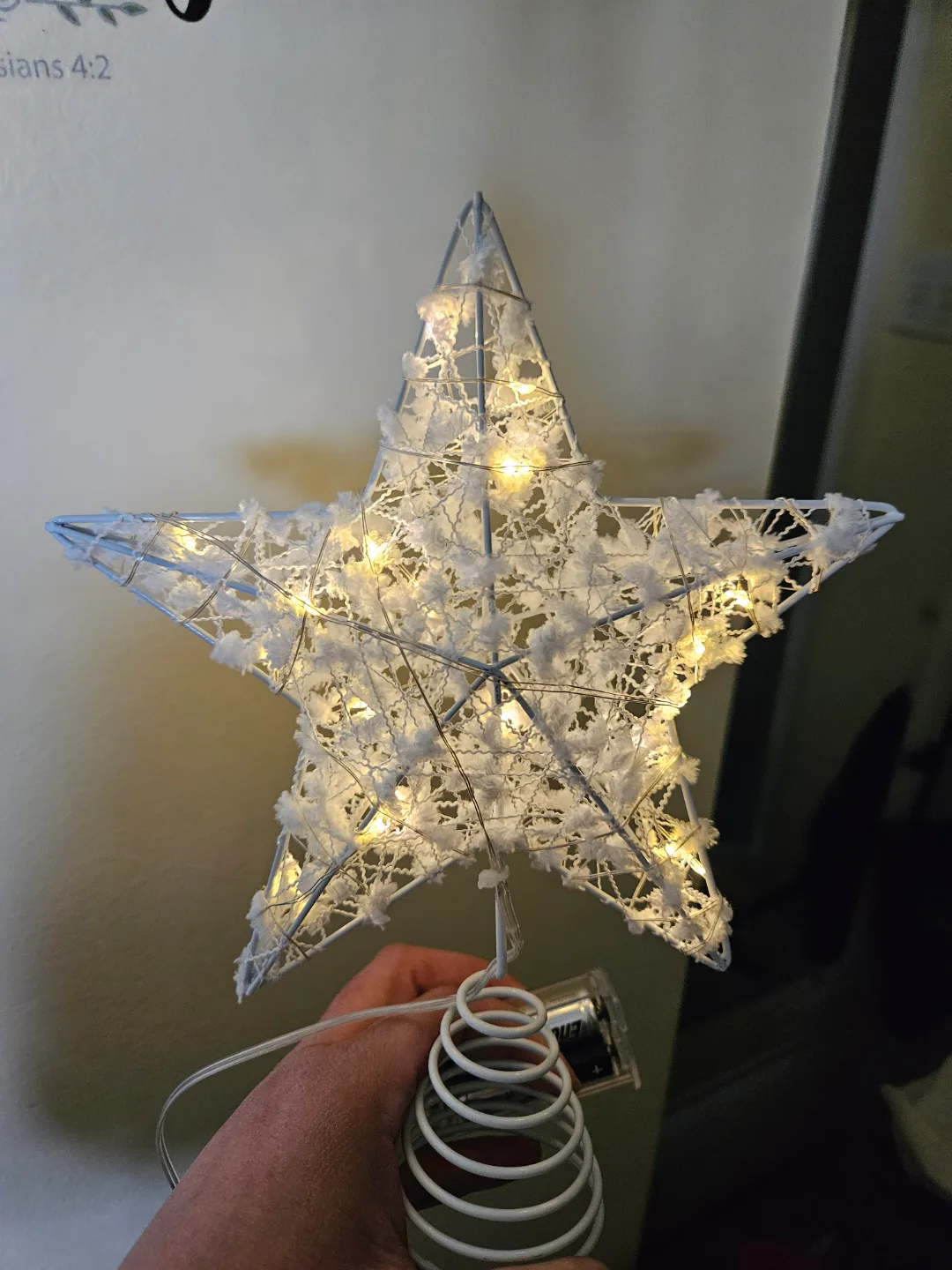 White LED Star - Tree Topper image indicator(5)