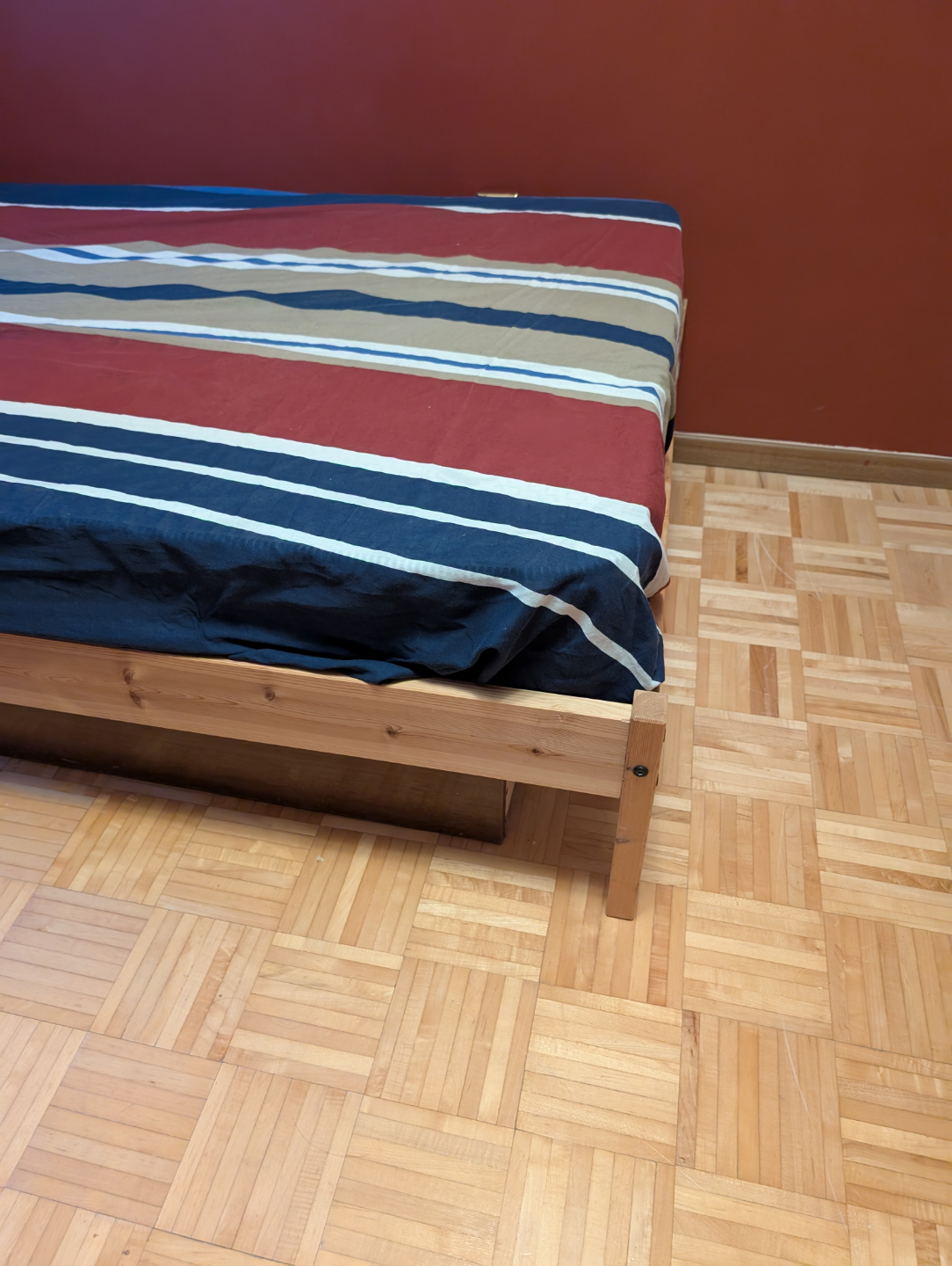 Ikea Tarva Single Bed Frame with orthopedic Mattress - photo 5