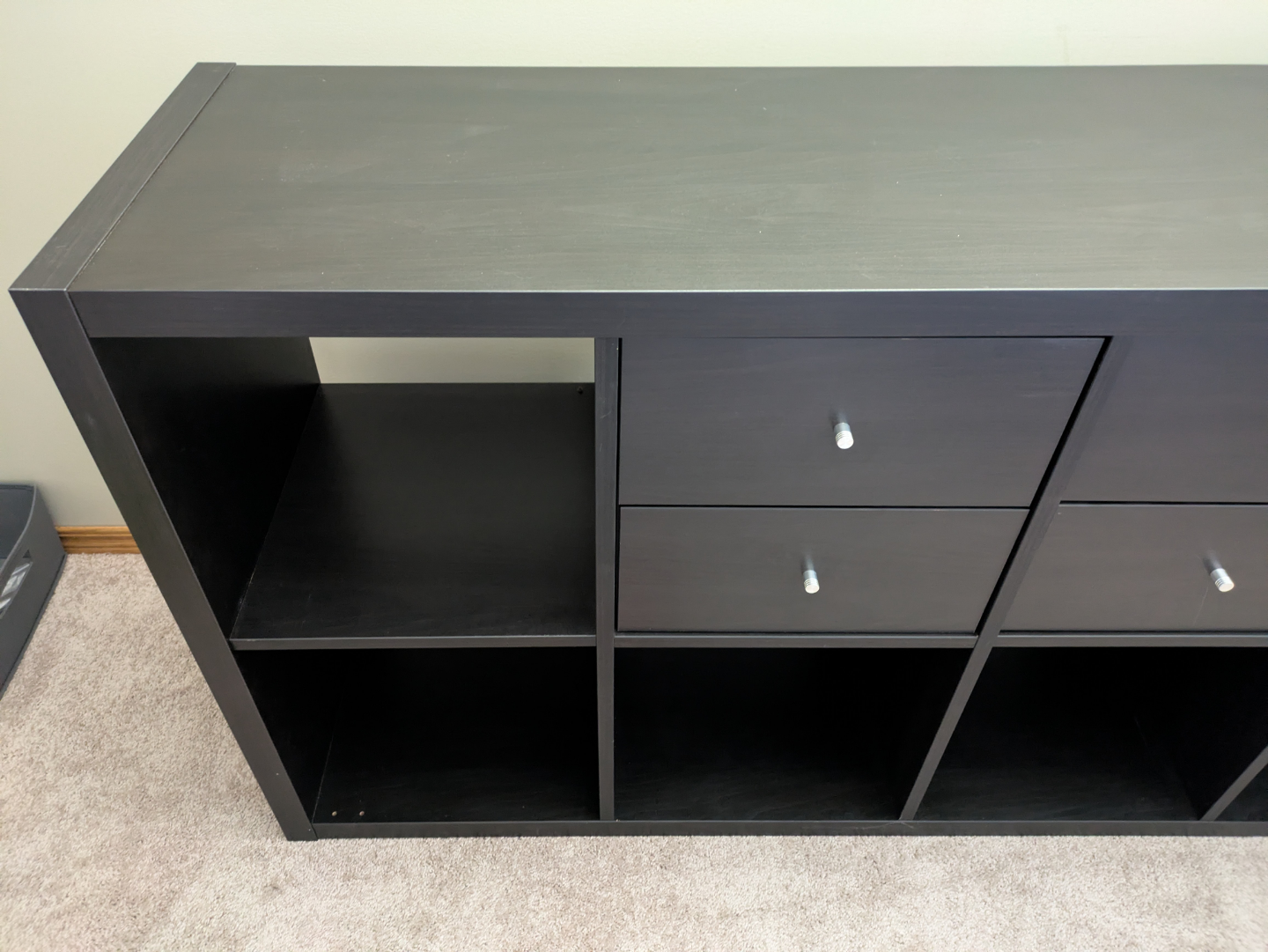 IKEA Kallax 8 Cube Shelving Unit with Drawers - photo 2