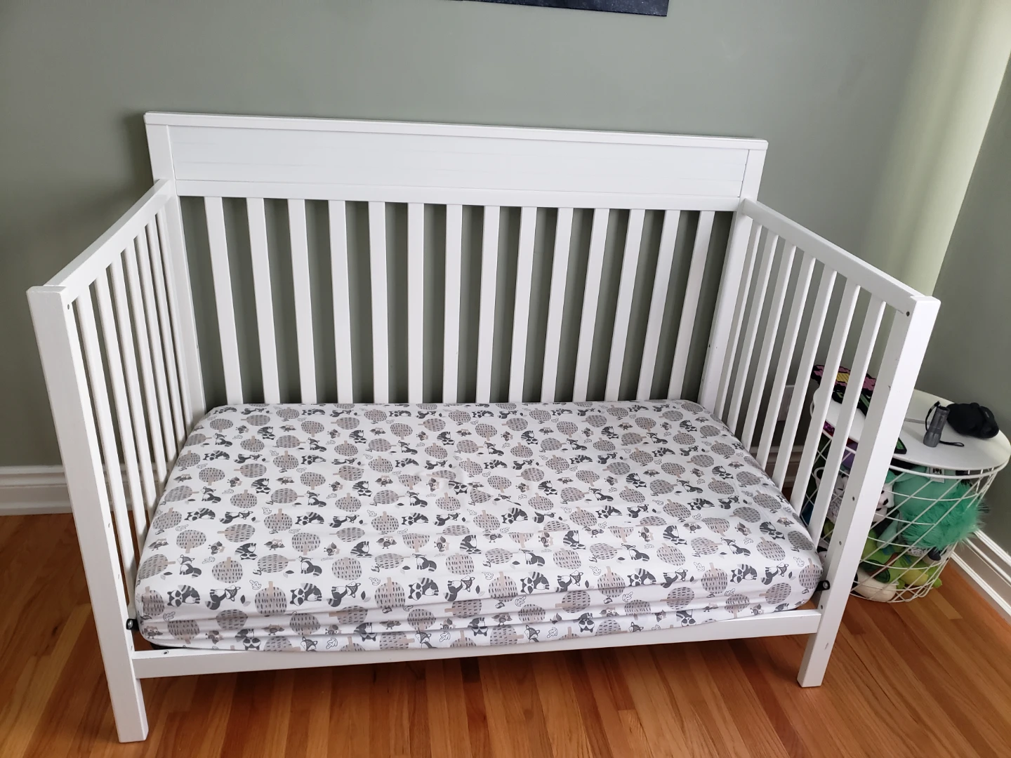 White Convertible Crib
