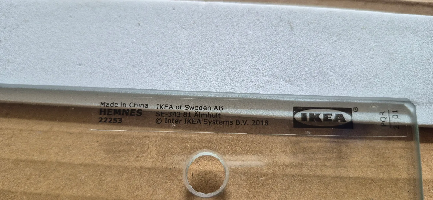 ���🧡IKEA HEMNES Glass Dresser Top - NEW image indicator(3)