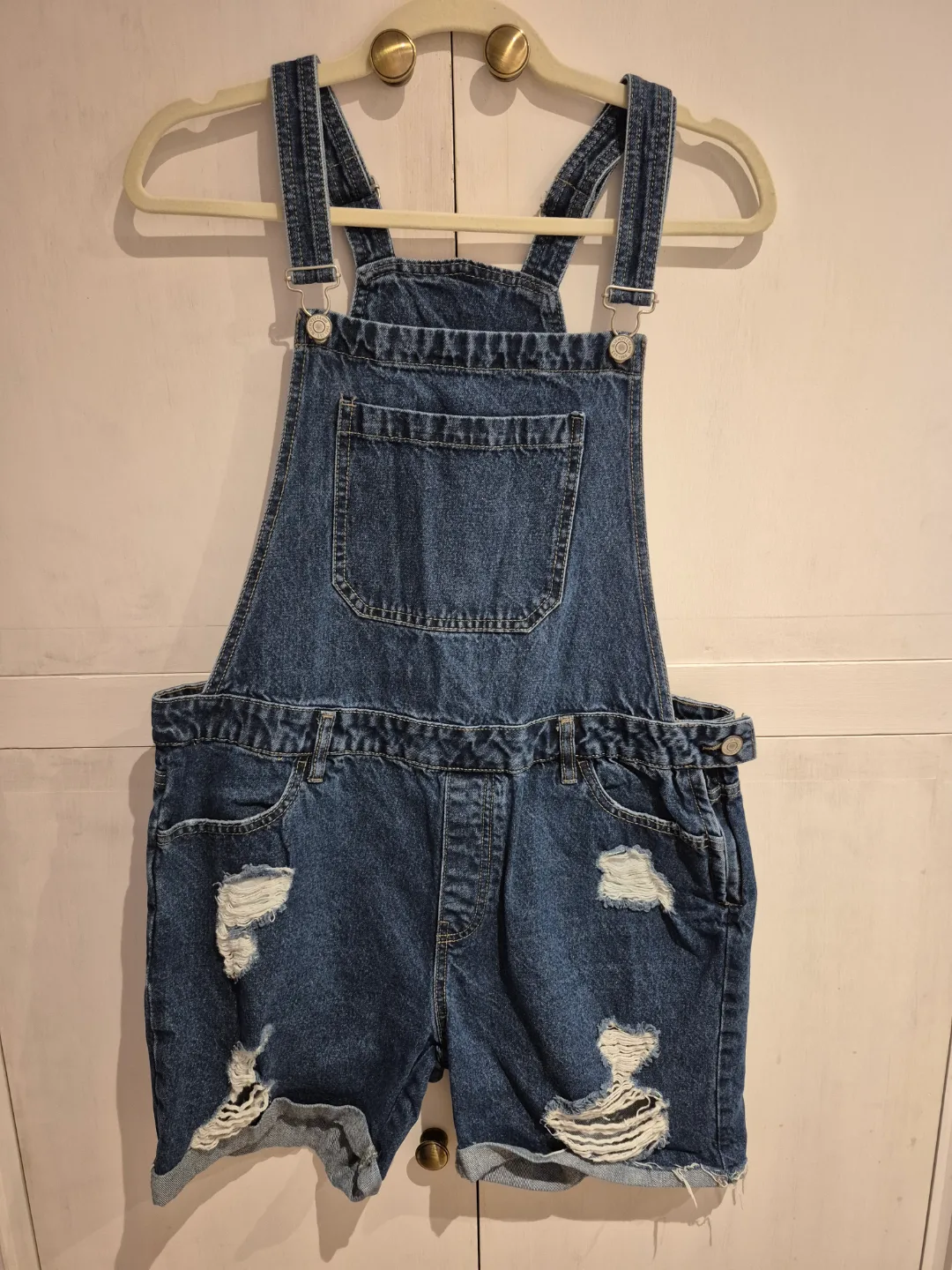 Bluenotes Denim Overall Shorts - Large thumbnail