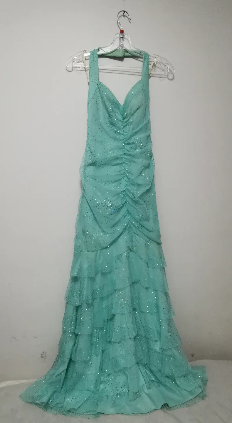 Mermaid Ruffle Glitter Dress thumbnail