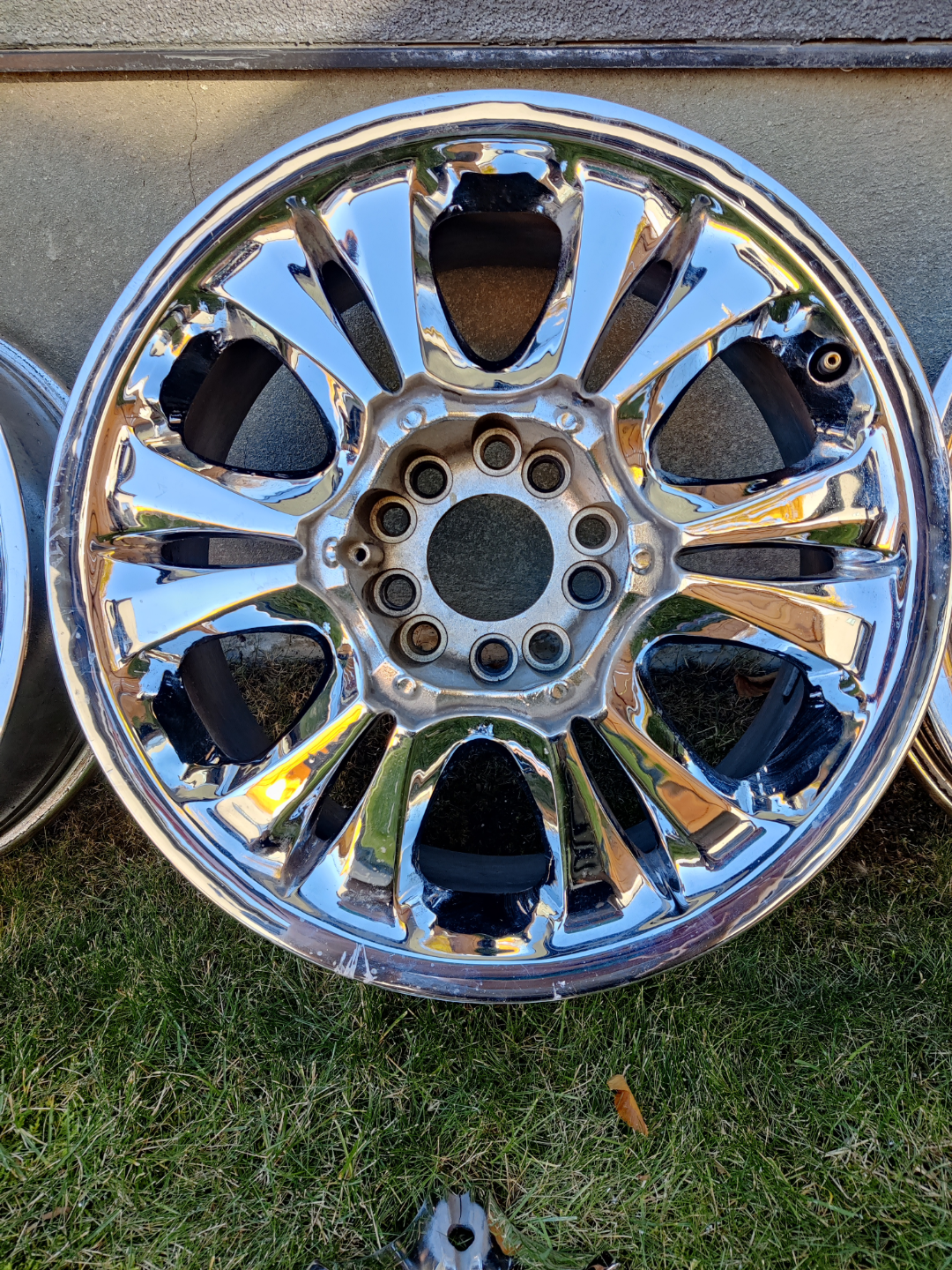 Ultra Wheel Platinum X'cess Chrome Wheels Rims 17"x7.5" - 5x4.5 - photo 3