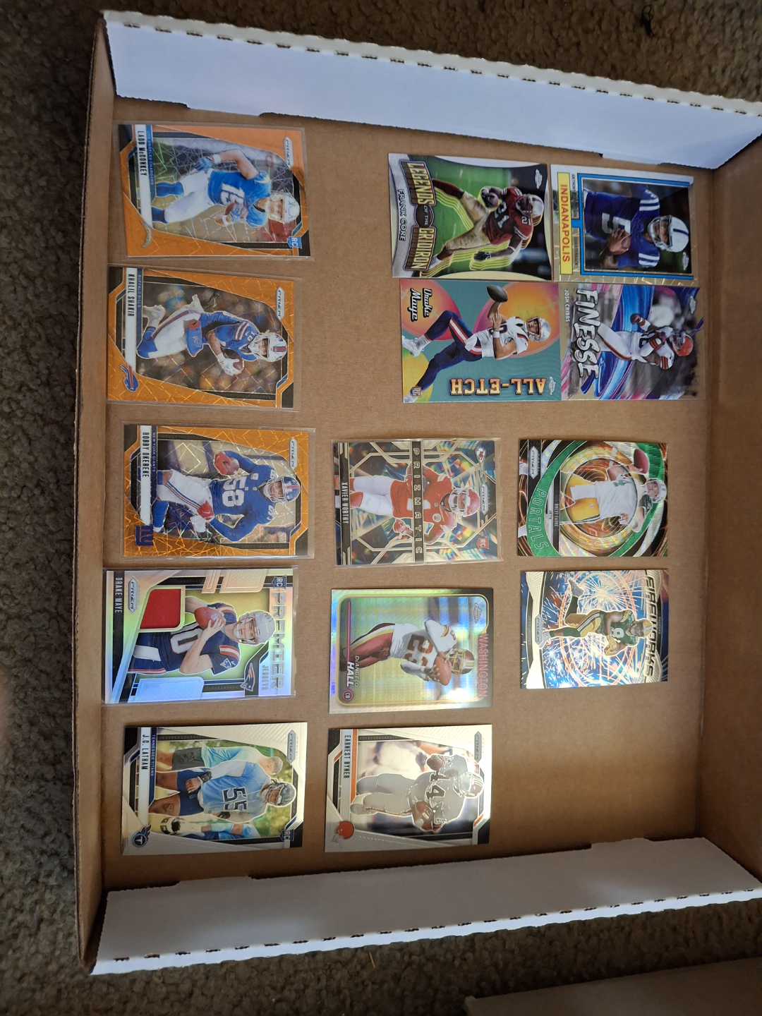 Panini Prizm Football Card Lot - Rookie Cards & More! - photo 3