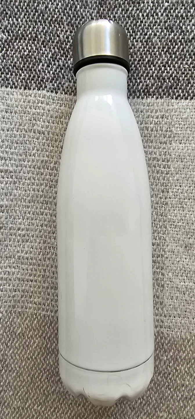 White Insulated Water Bottle thumbnail