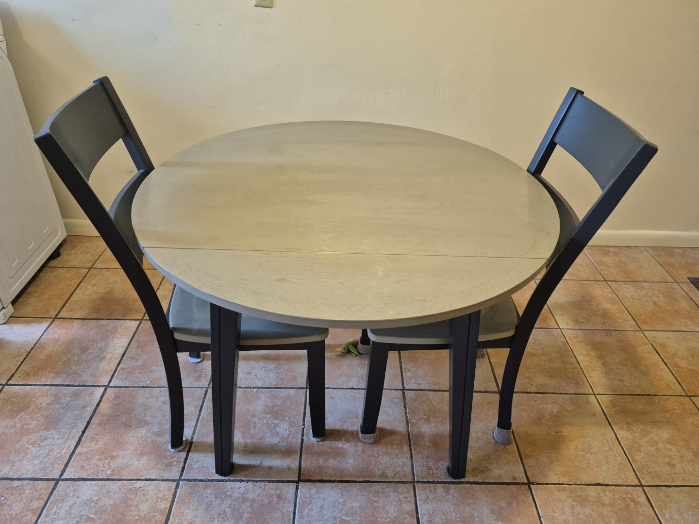 Small Dining Table with Two Chairs