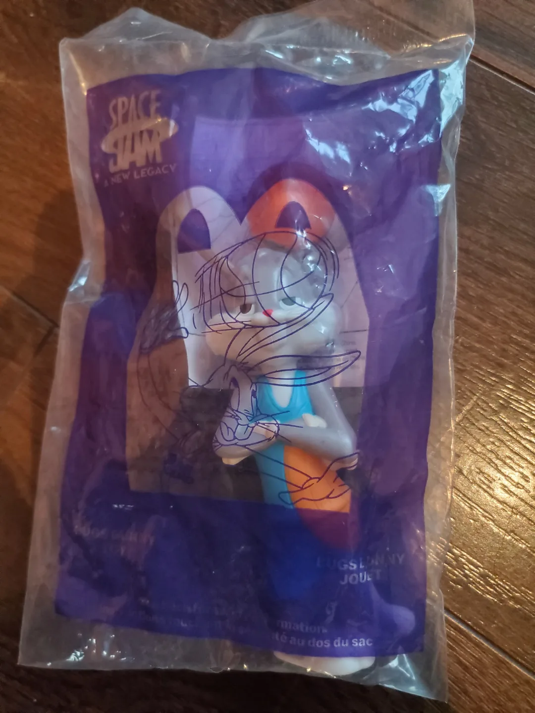 Space Jam: A New Legacy Bugs Bunny McDonald's Happy Meal Toy thumbnail