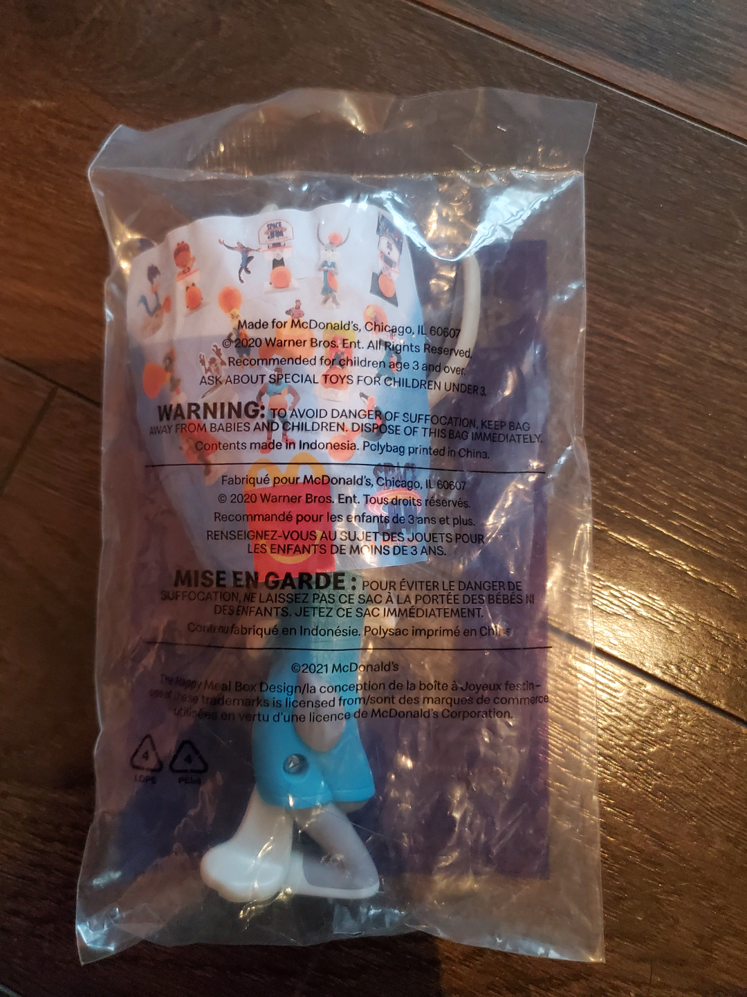 Space Jam: A New Legacy Bugs Bunny McDonald's Happy Meal Toy - photo 2