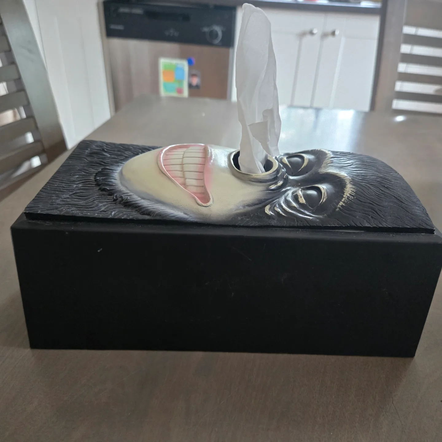 3D Resin Monkey/Ape Tissue Box image indicator(3)