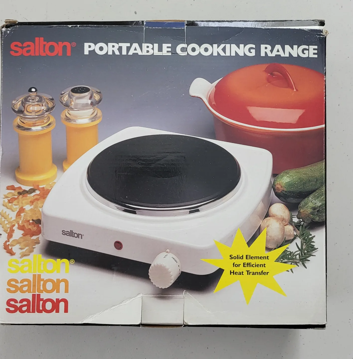 Salton Portable Cooking Range - HP-10 Model thumbnail