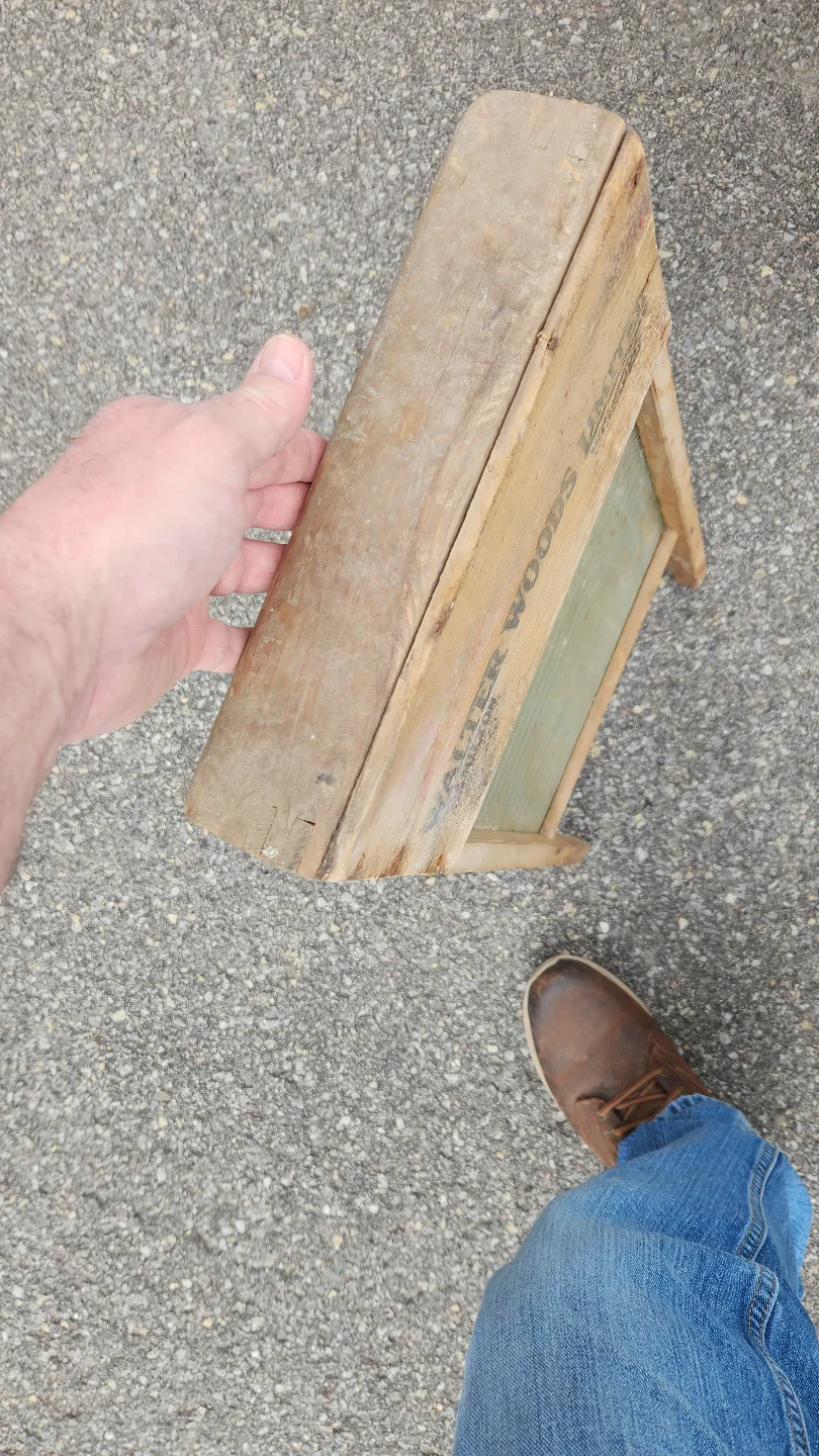 Antique Walter Woods Limited Washboard image indicator(3)