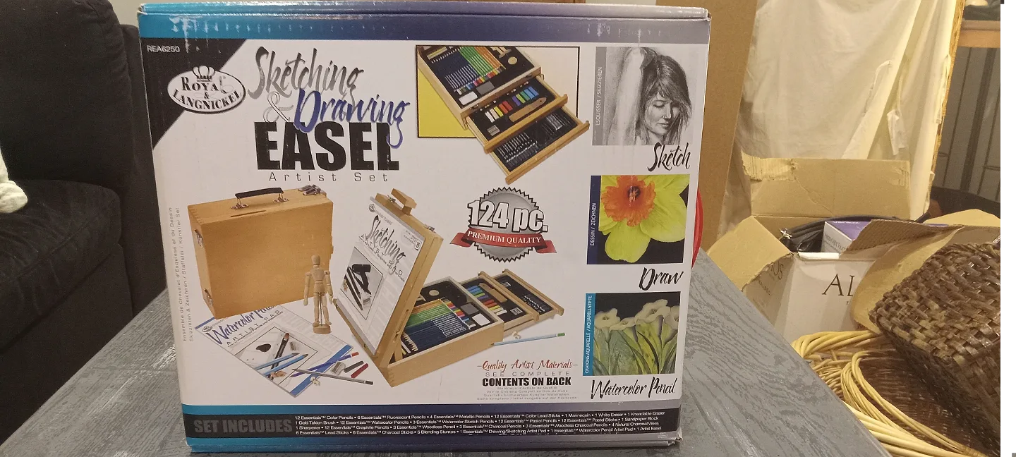 Sketching & Drawing Easel Artist Set thumbnail