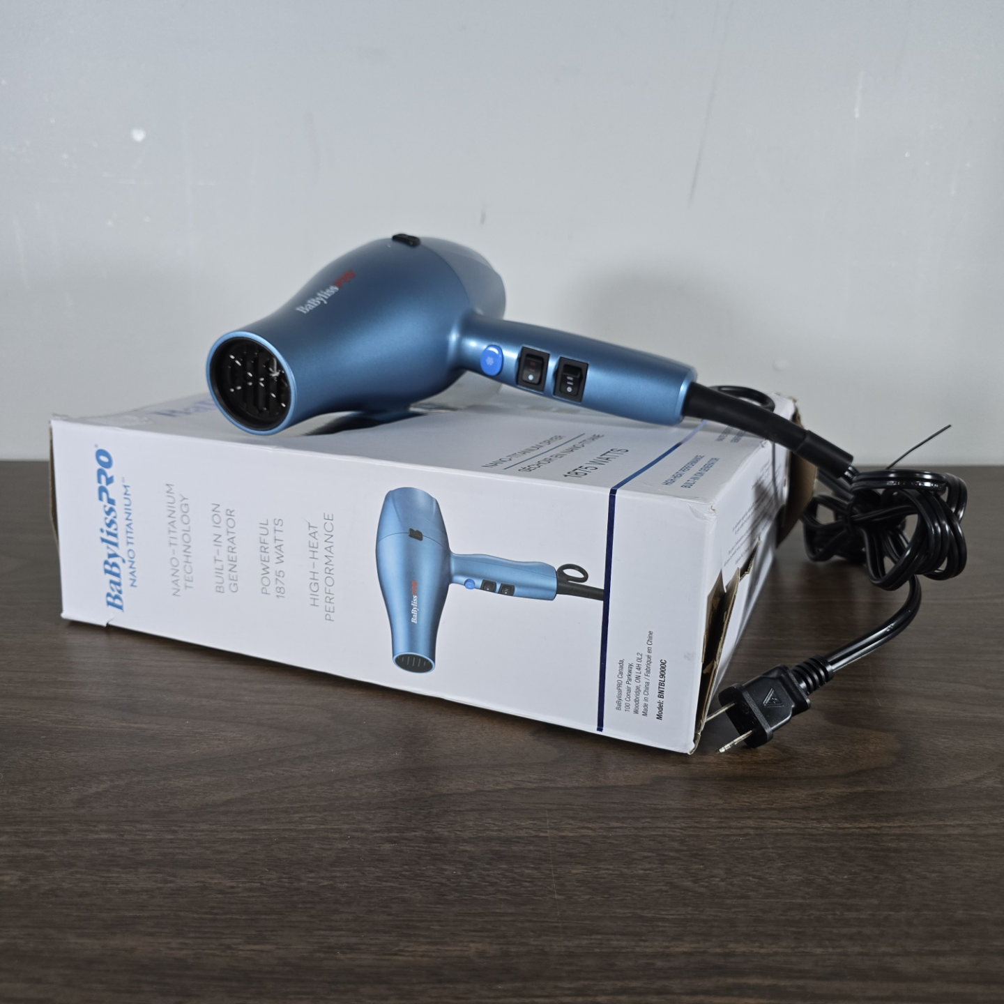 BaBylissPRO Nano Titanium High Power Hairdryer - photo 3