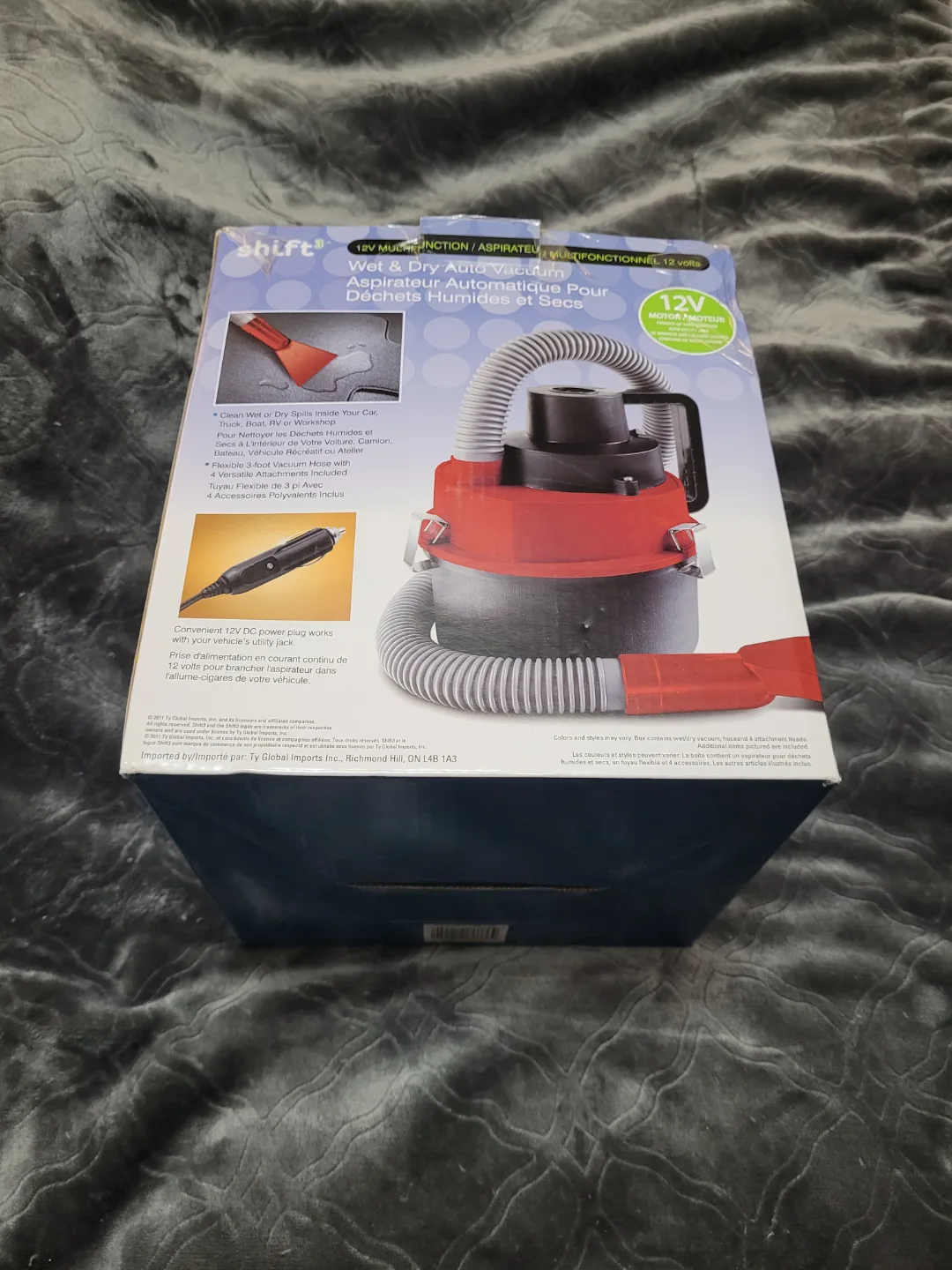 NIB 12V Multifunction Wet & Dry Auto Vacuum image indicator(4)