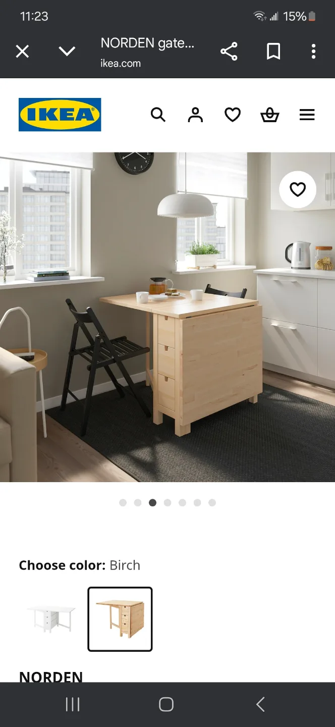 Foldable Sewing Table with Storage image indicator(7)