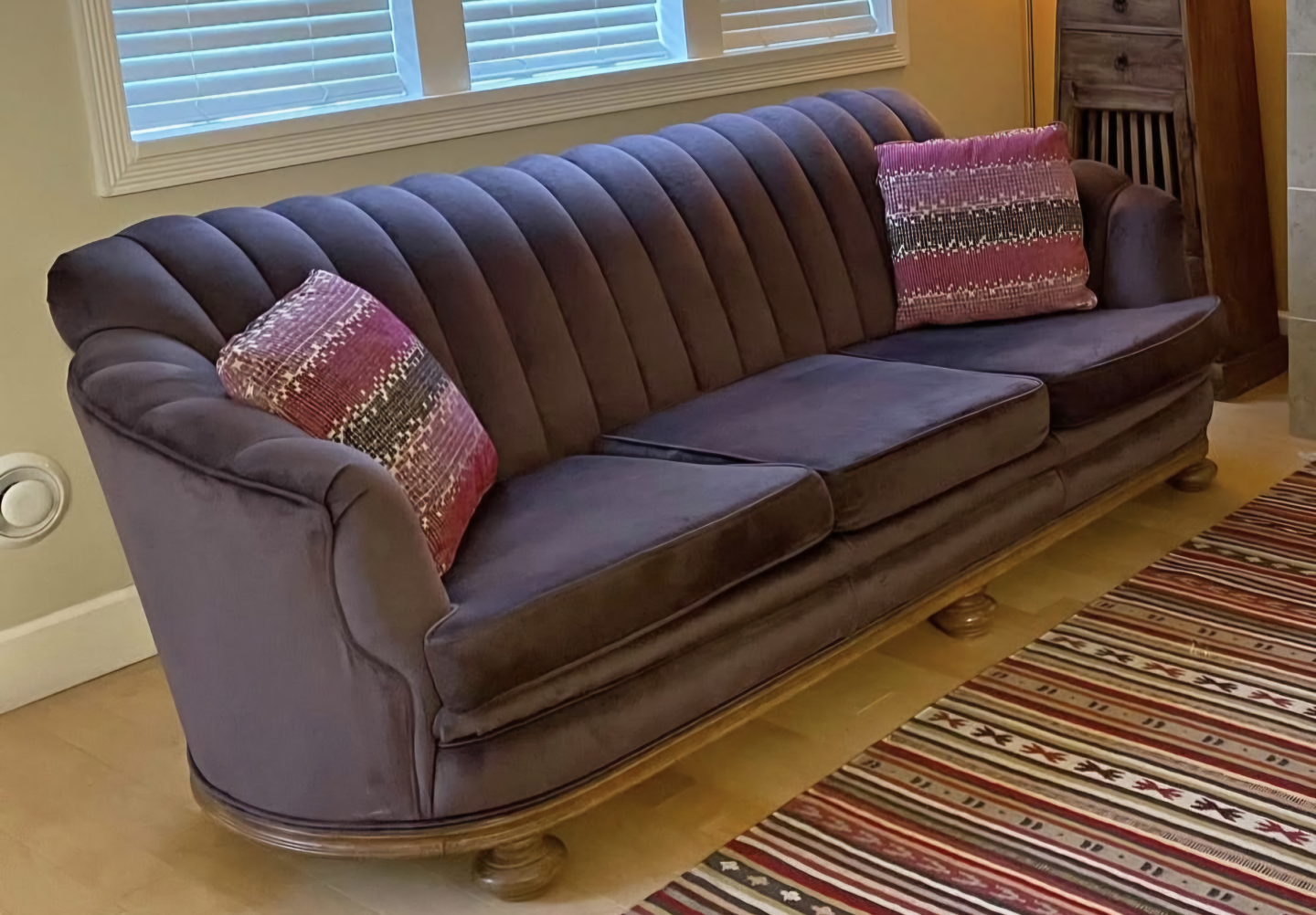 Vintage Mid-Century Modern Sofa and Loveseat Set