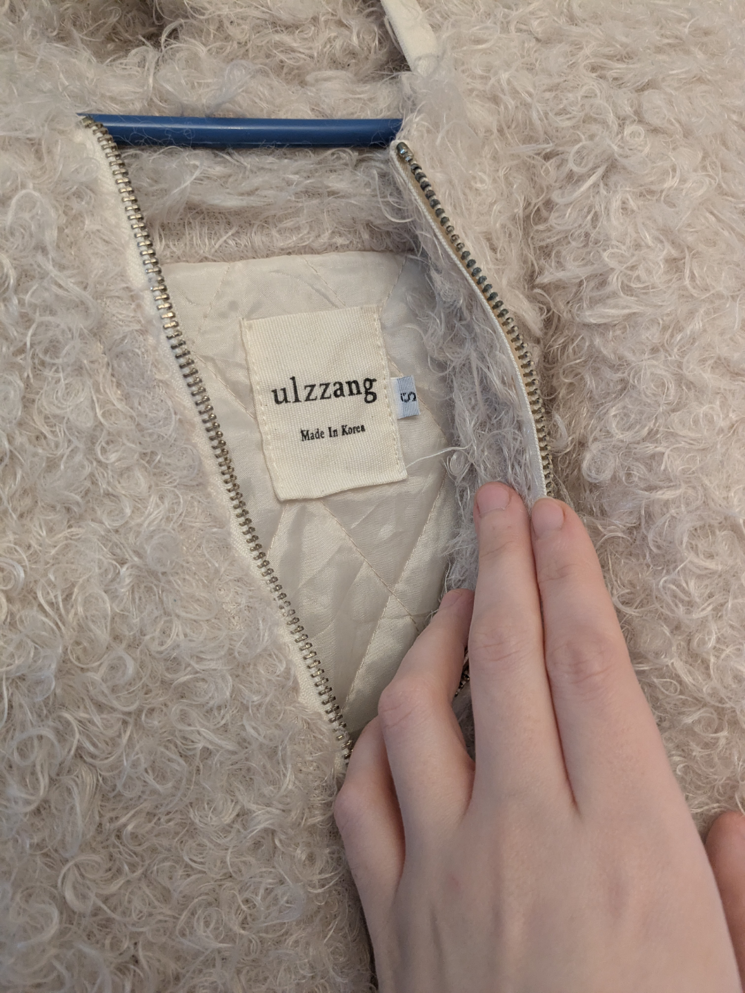 Teddy Bear Zip-Up Hoodie Jacket - Size Small - photo 2