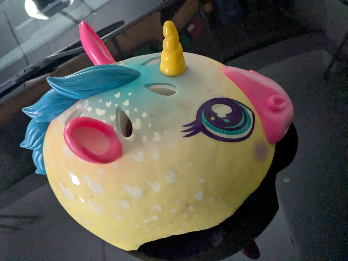 Kids Unicorn Bike Helmet image indicator(2)