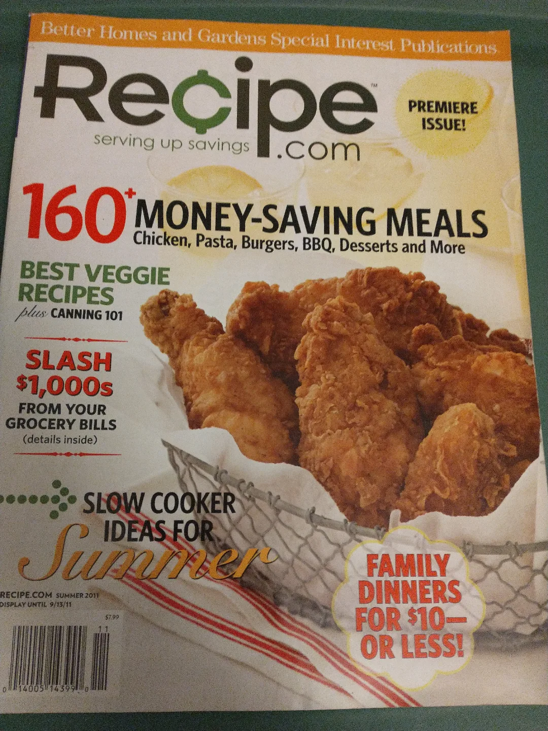 TWO COOKING MAGAZINES, RECIPE.COM & THE FOOD NETWORK thumbnail
