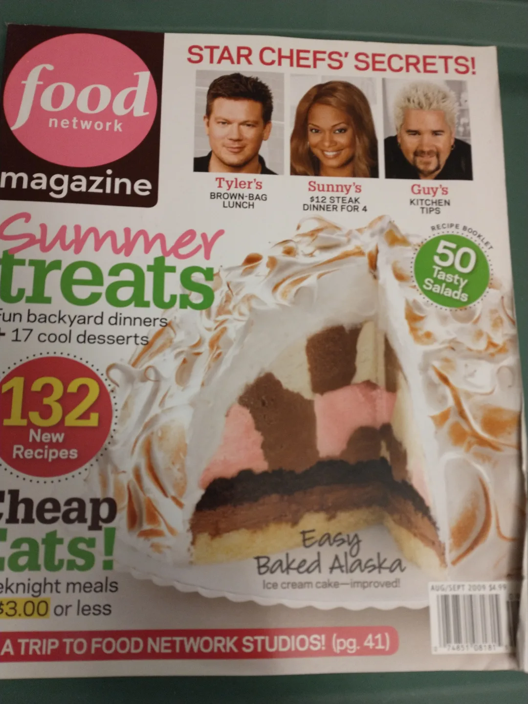 TWO COOKING MAGAZINES, RECIPE.COM & THE FOOD NETWORK image indicator(2)