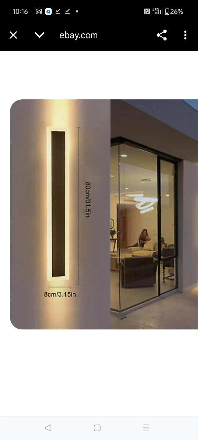 Modern Wall Light thumbnail