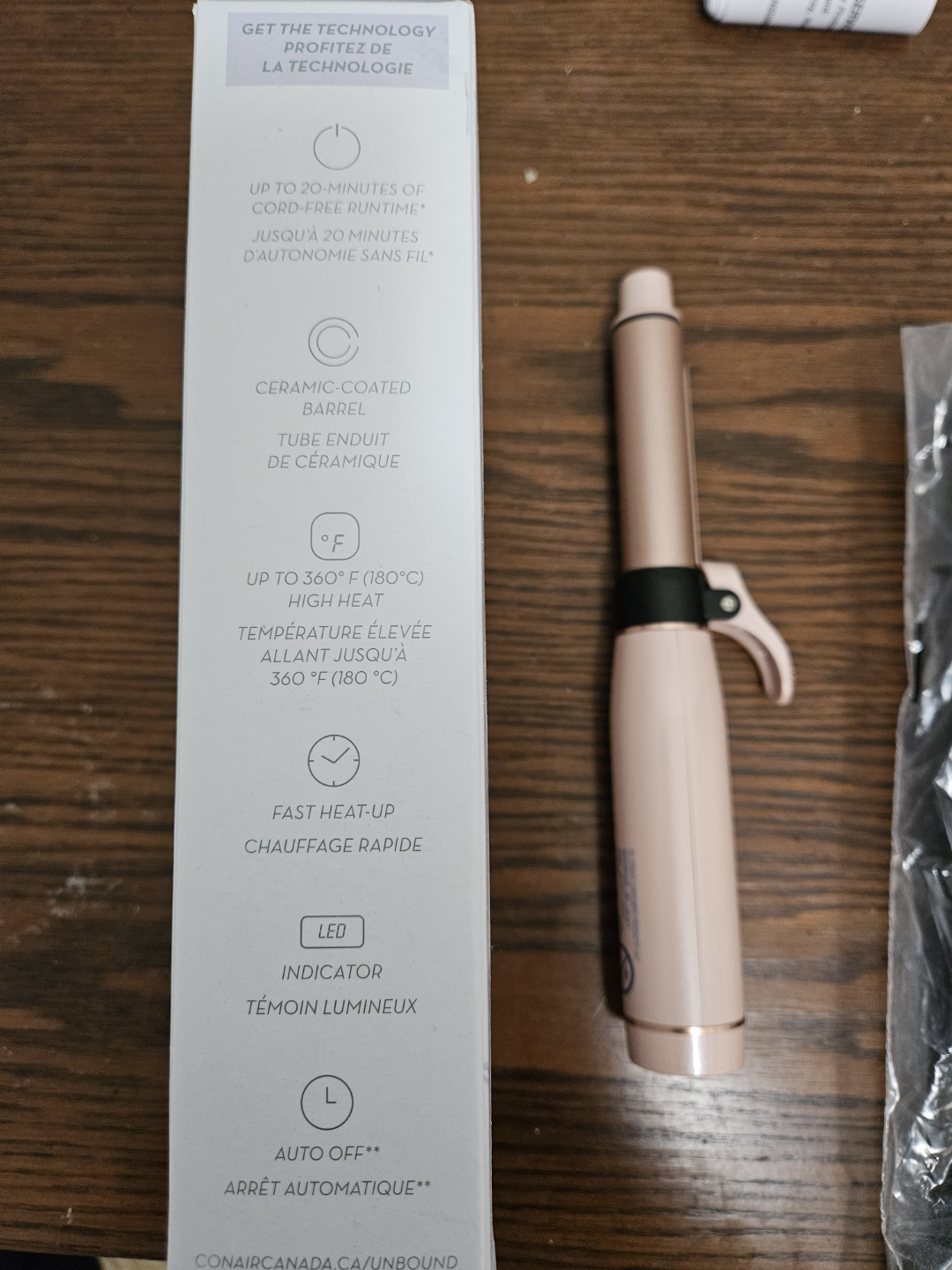 Cordless Curling Wand - photo 3
