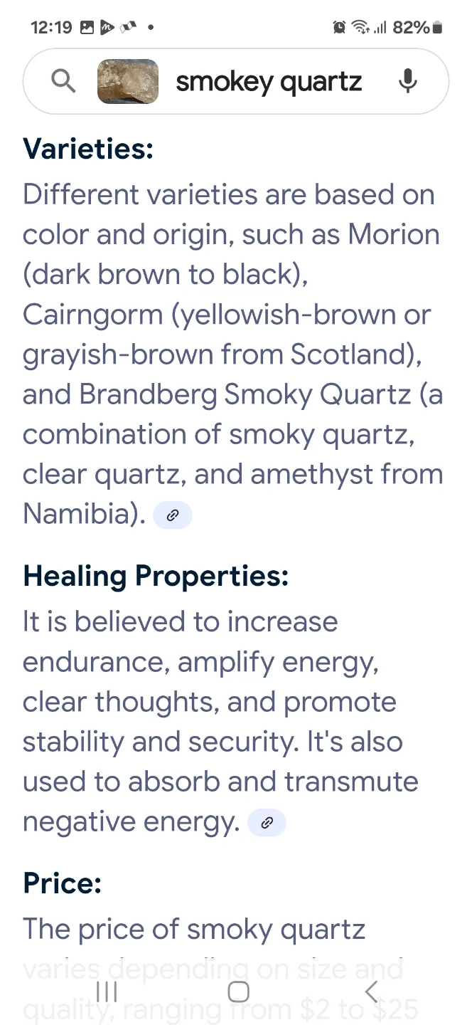 🏒Extra Large 3.5 lb Smoky Quartz Crystal Cluster image indicator(5)