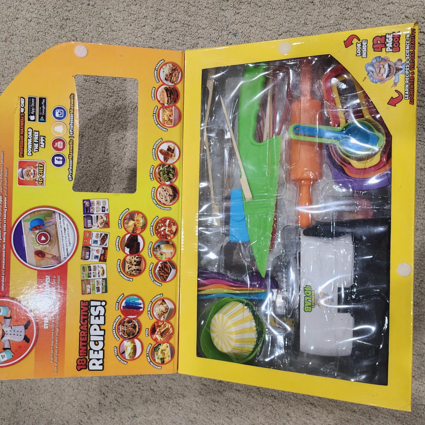 Professor Maxwell's 4D Chef Cooking Kit image indicator(3)