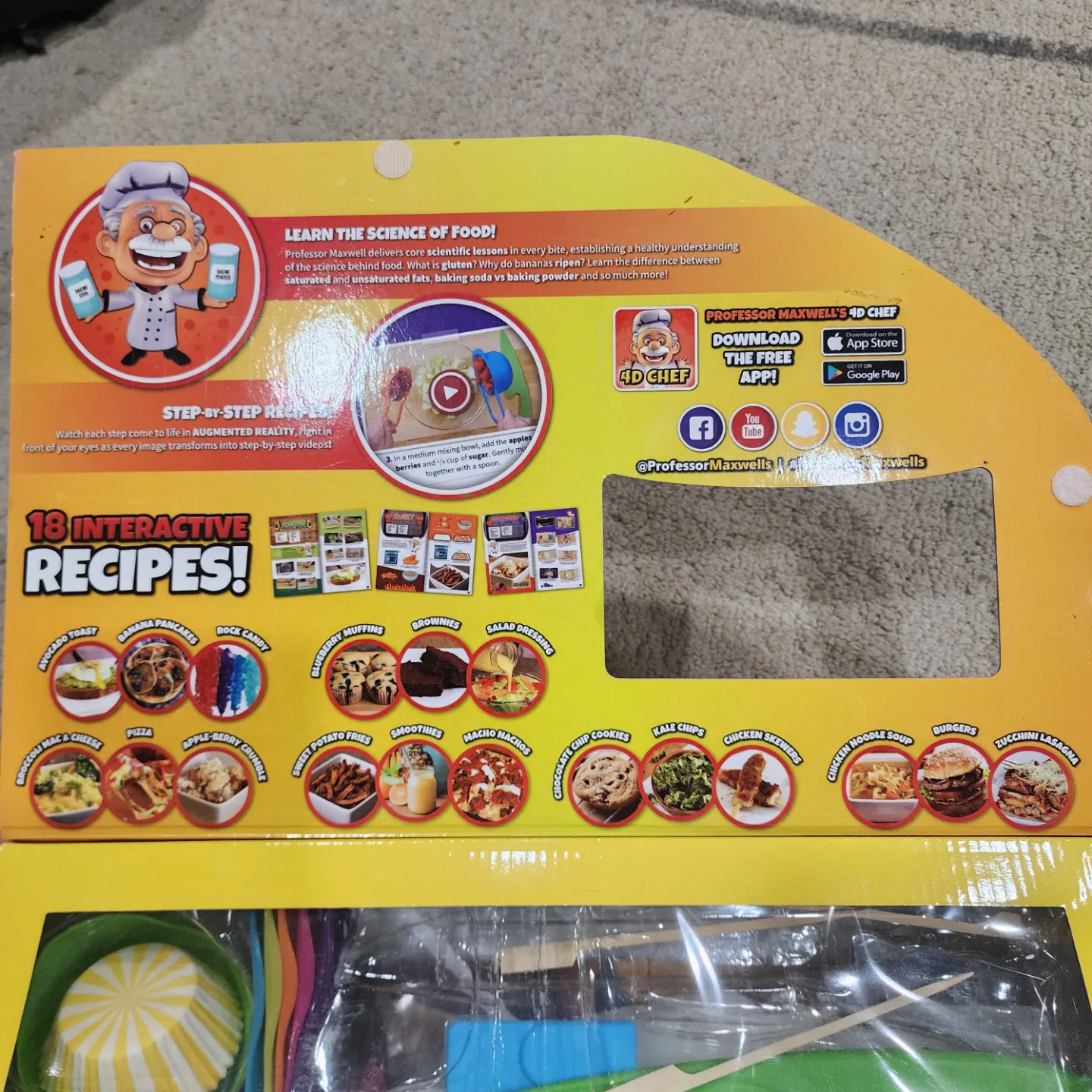 Professor Maxwell's 4D Chef Cooking Kit image indicator(4)