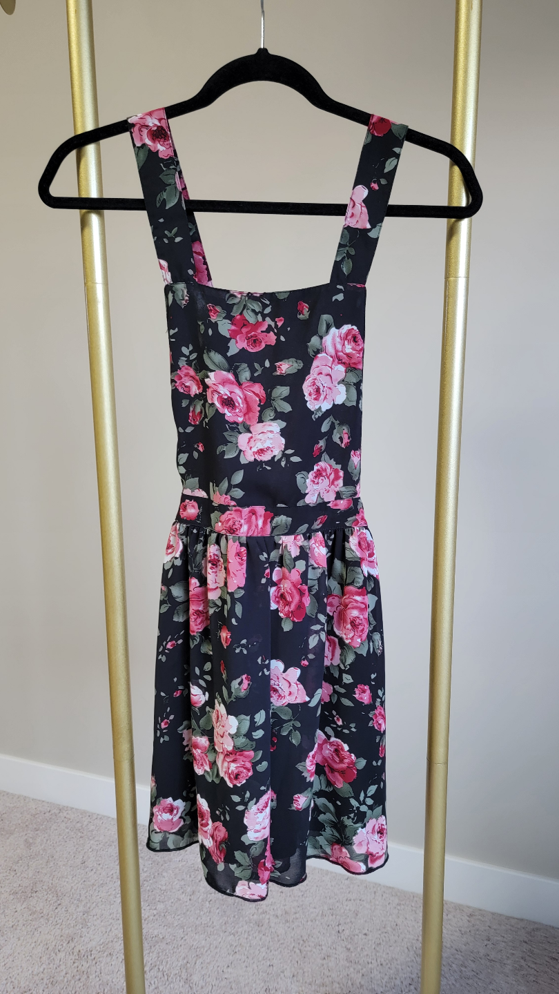 Floral Jumper Dress - photo 4