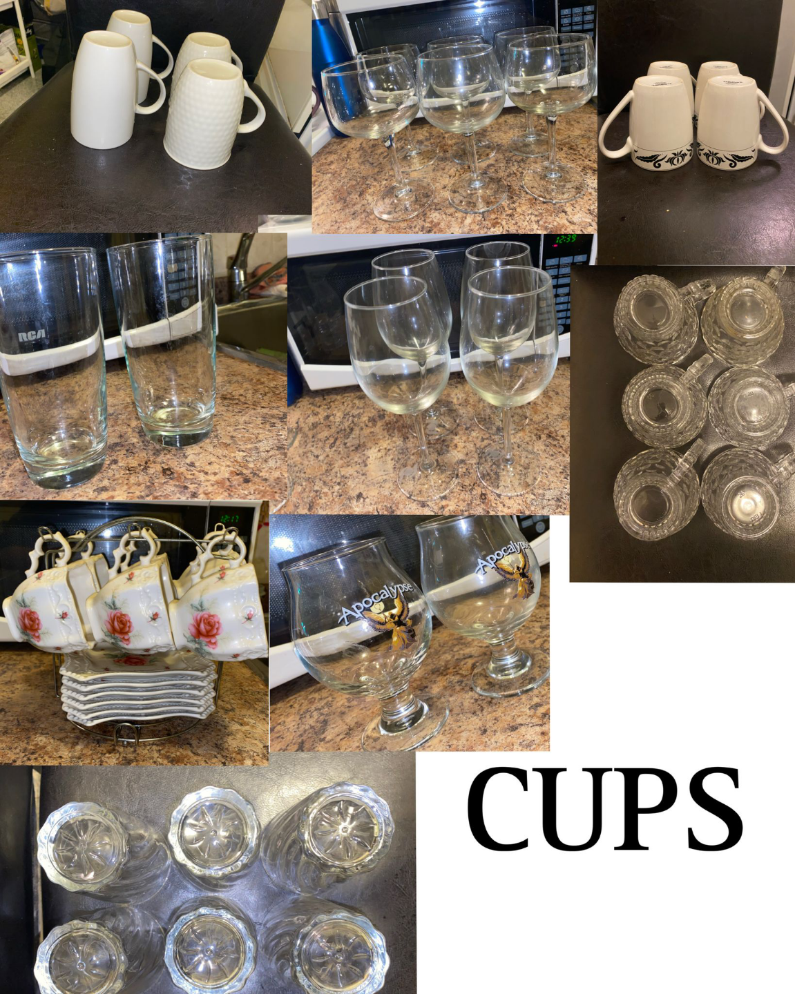 Kitchenware Bundle: Plates, Bowls, Cups, and Glasses - photo 2