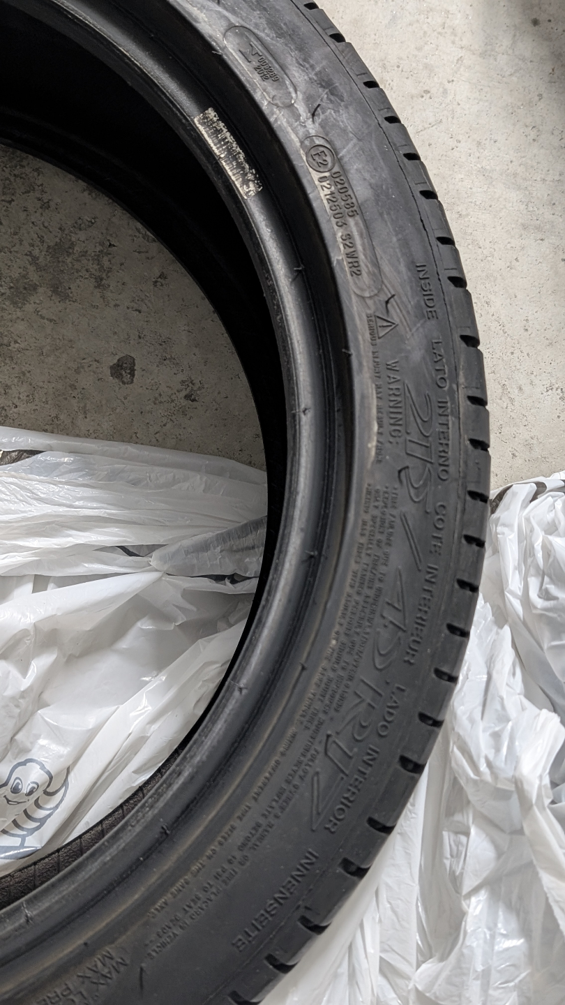 Mint condition Michelin Primacy 215/45/R17 86/FRS/BRZ OEM tires - photo 3