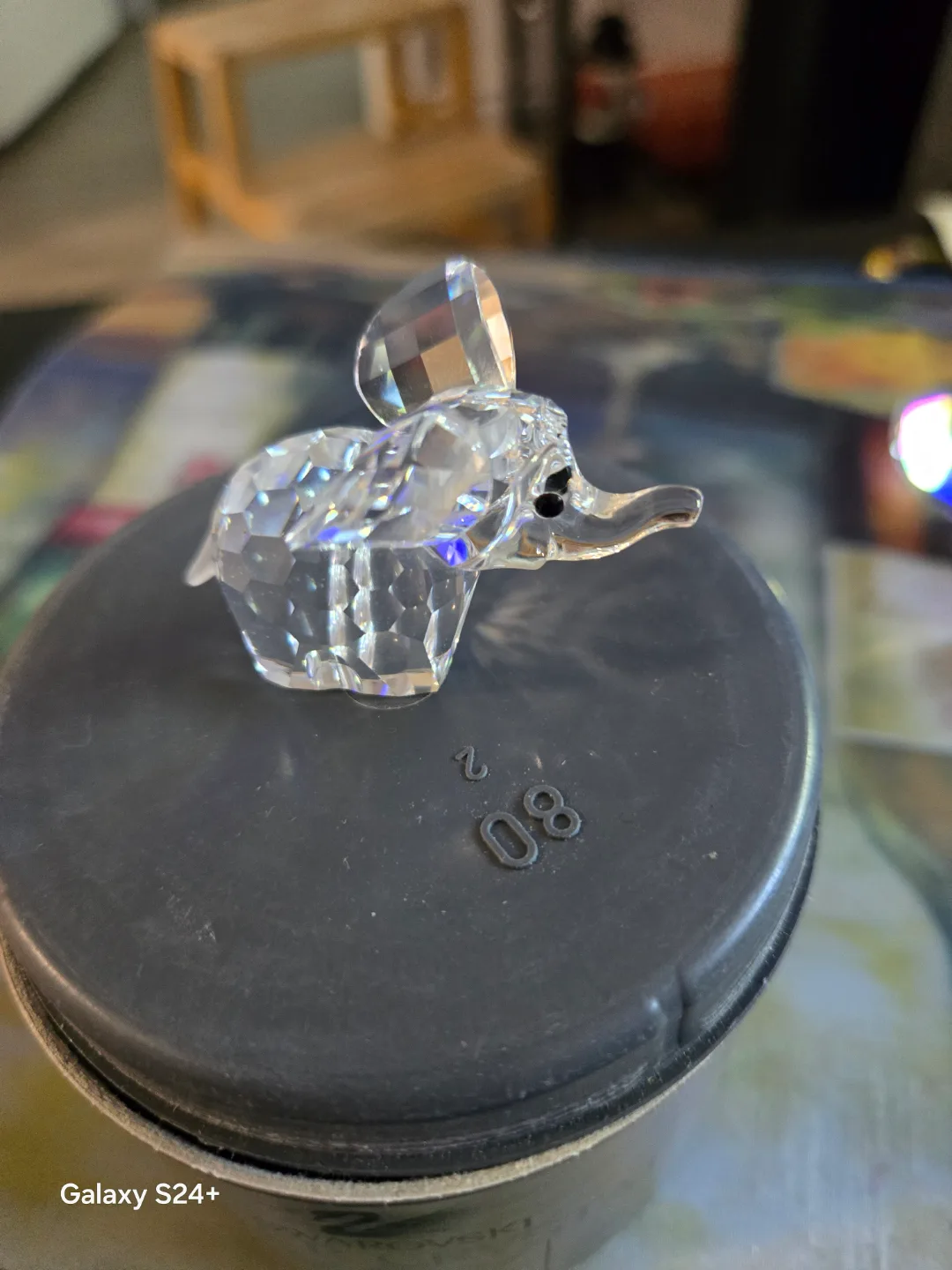 Swarovski Crystal Elephant Figurine image indicator(4)