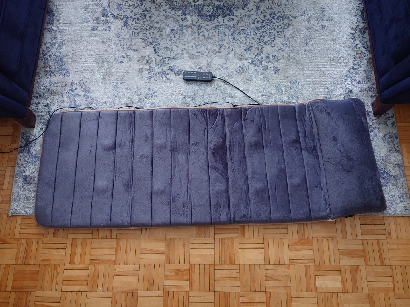 Snailax Massage Mat with heat and vibration