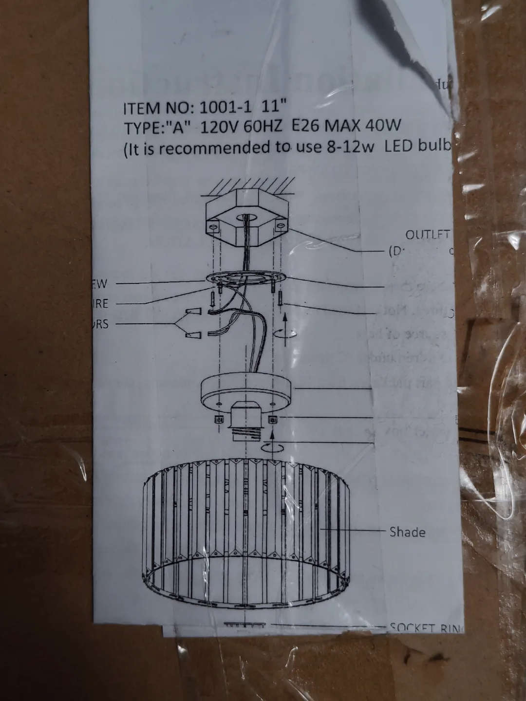 Modern Glass Cylinder Pendant Ceiling Light Fixture image indicator(3)