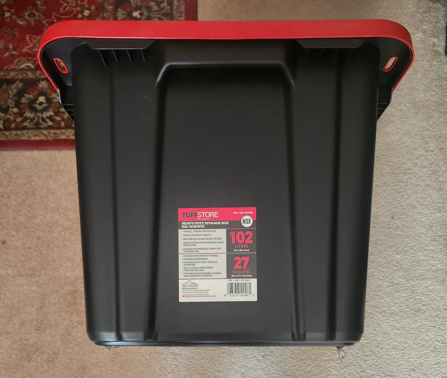 8 Brand new 102L totes thumbnail