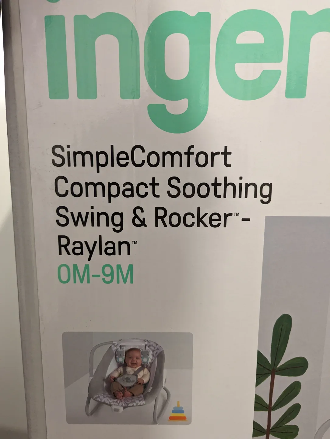 Ingenuity SimpleComfort Compact Soothing Swing & Rocker - Raylan image indicator(2)