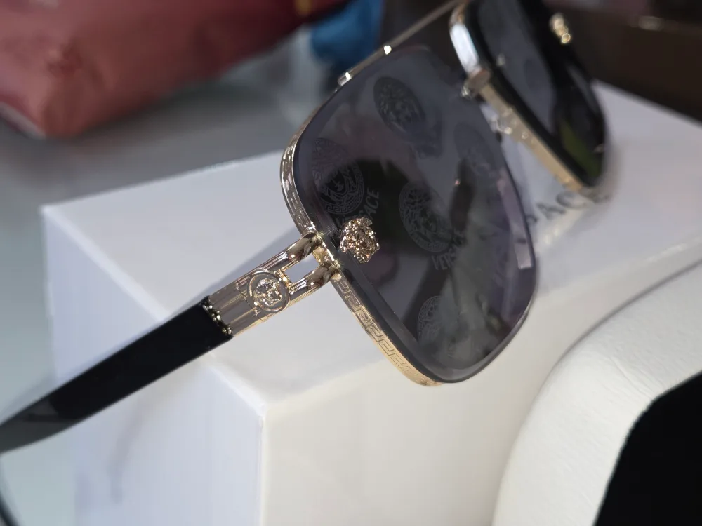 Versace Sunglasses Aviator Style image indicator(8)