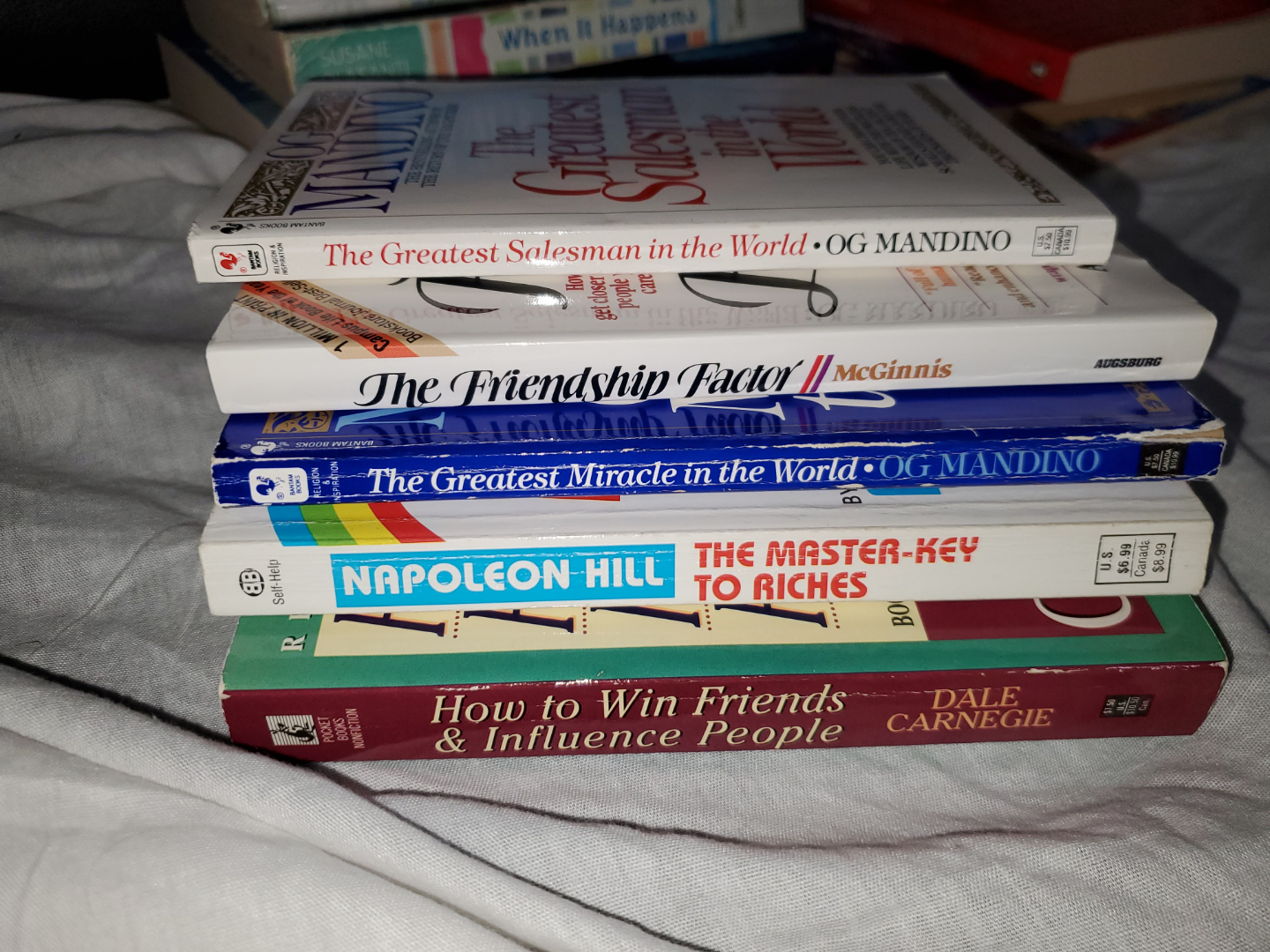 Self-Help Book Bundle: Carnegie, Hill, Mandino & More! - photo 5