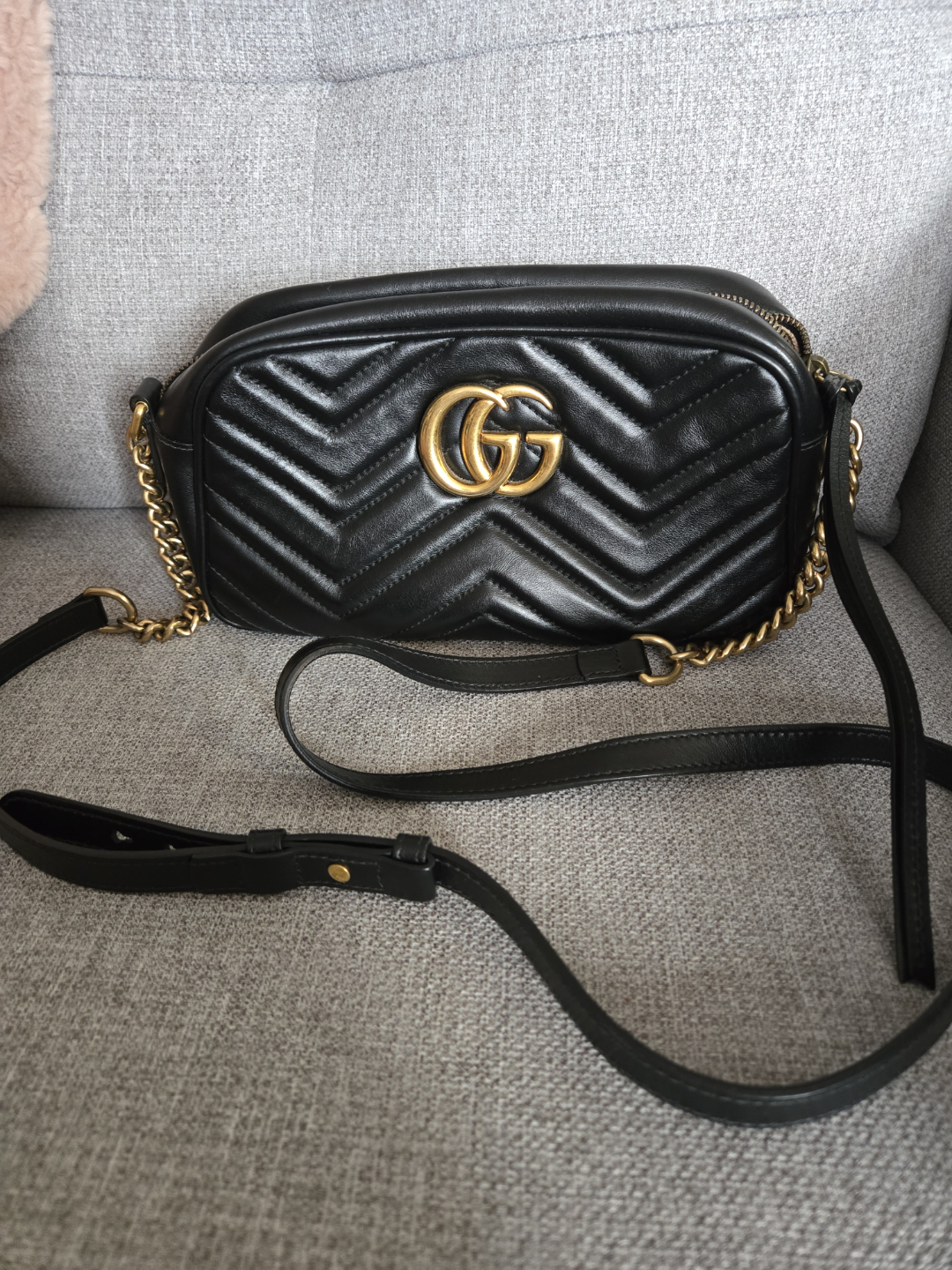Gucci Marmont Camera Black Crossbody Bag - photo 4