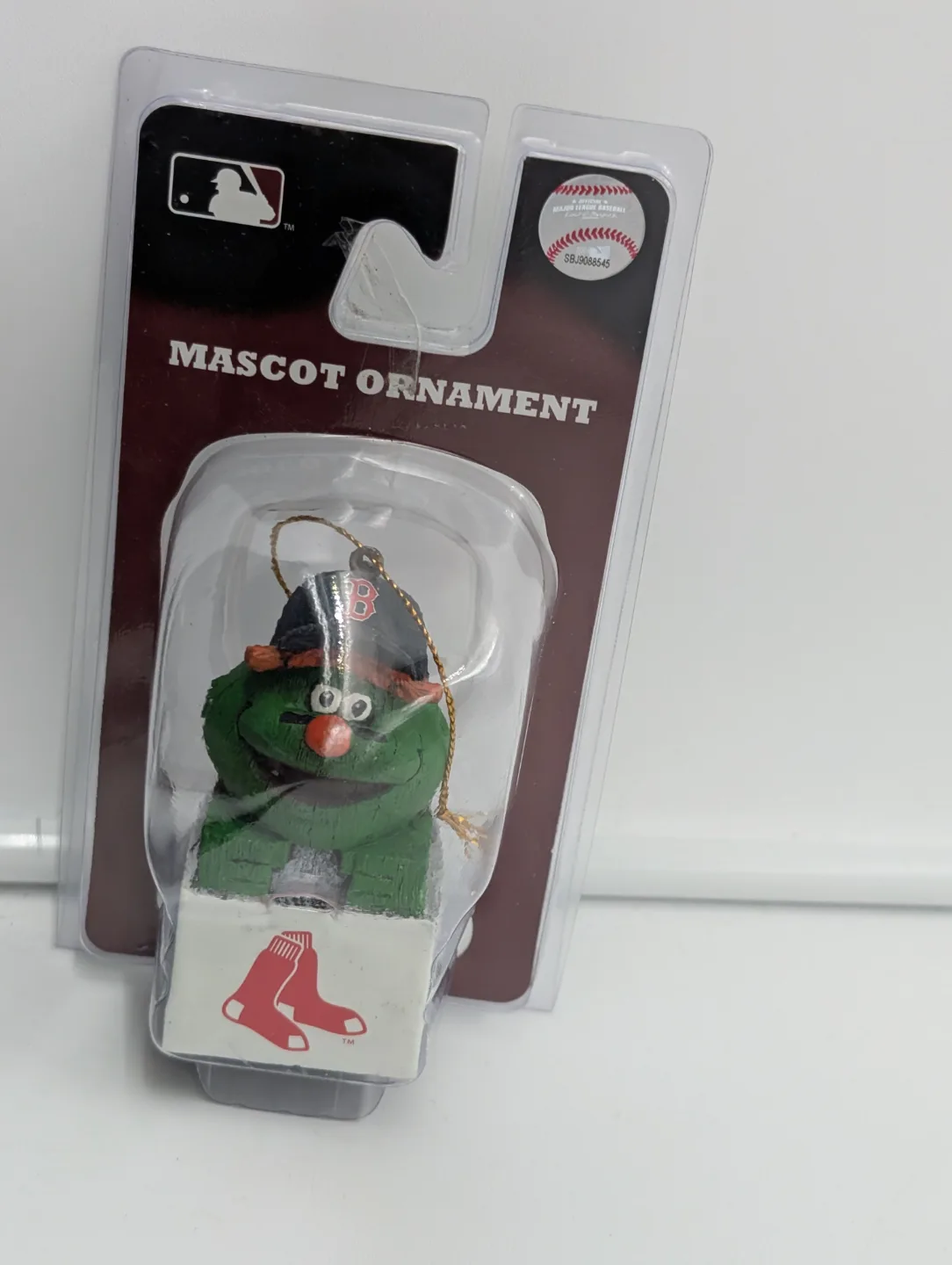 Boston Red Sox Wally the Green Monster Mascot Ornament thumbnail