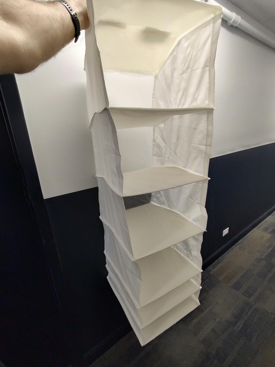 6-Shelf Hanging Fabric Organizer