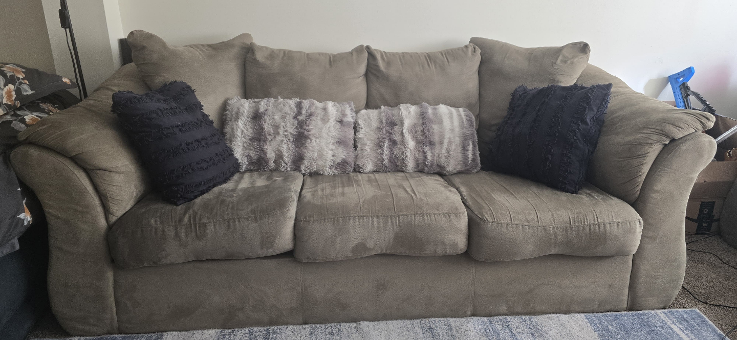 Beige sofa 3+2 seater