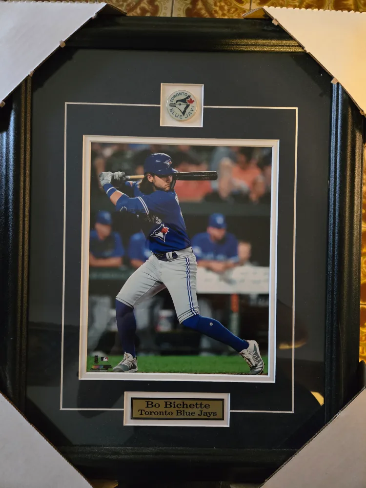 TORONTO BLUE JAYS BO BICHETTE FRAMED 8X10 PHOTO thumbnail